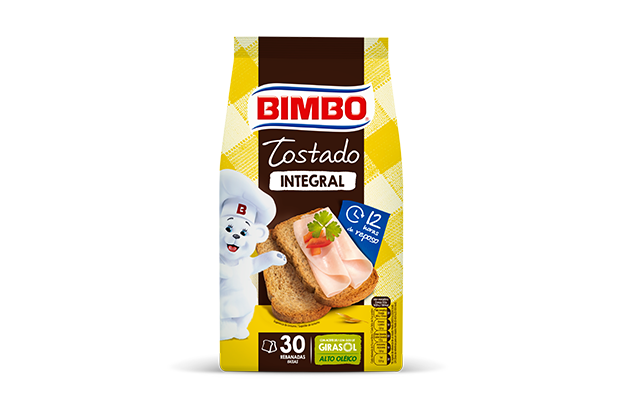 Bimbo<sup>®</sup> Pan Tostado Integral