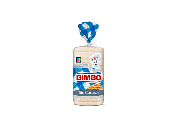 Pan de molde Bimbo® sin corteza