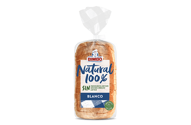 Pan de molde Bimbo® Natural 100% blanco