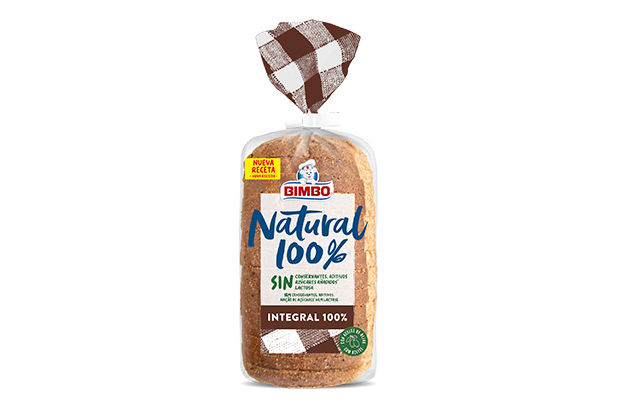 Pan de molde Bimbo® Natural 100% integral