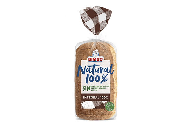 Pan de molde Bimbo® Natural Integral 100%