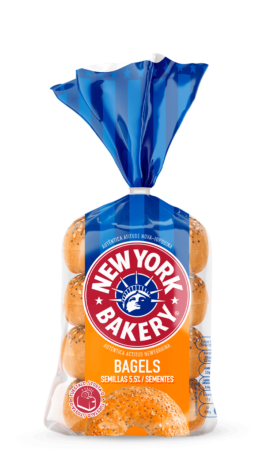 New York Bakery® Bagels Semillas