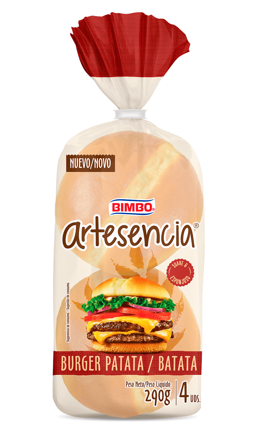Bimbo® Artesencia® Burger Patata