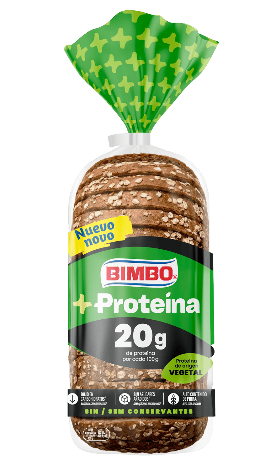 Pan de molde Bimbo® +Proteína