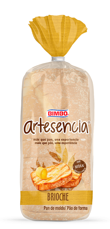Pan de molde Bimbo® Artesencia® Brioche