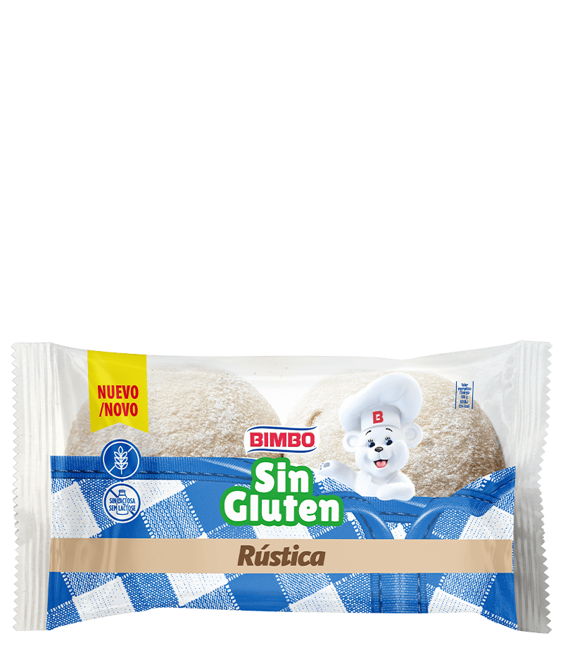Pan de molde Bimbo® Sin Gluten Rústica