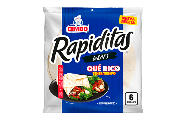 Tortillas Rapiditas® Wraps
